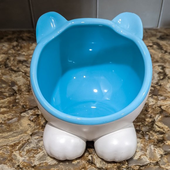 ~*ViviPet Big Head Blue Water Bowl*~